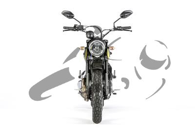 Carbon Ilmberger Windschild Ducati Scrambler Classic