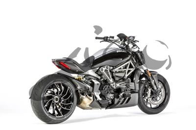 Carbon Ilmberger Abdeckung unterm Rahmen Set Ducati XDiavel