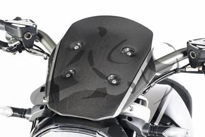 Parabrisas de carbono Ilmberger incl. soporte Ducati XDiavel