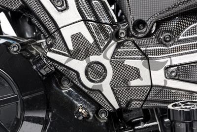 Carbon Ilmberger Zahnriehmenabdeckung 3Teilig Ducati XDiavel