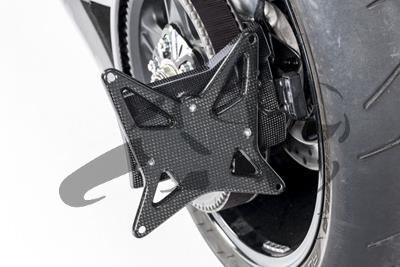 Porta targa in carbonio Ducati XDiavel