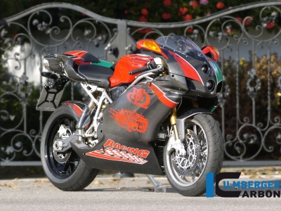 Inserto de carbono Ilmberger para carenado Ducati 749/999