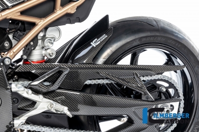 Cubre rueda trasero de carbono Ilmberger con protector de cadena BMW S 1000 R