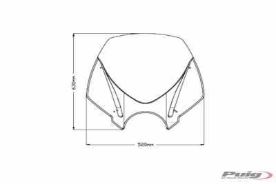 Puig Touringscheibe BMW R18