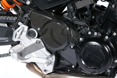 Coperchio cinghia di trasmissione in carbonio BMW F 800 S/ST