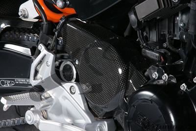 Coperchio cinghia di trasmissione in carbonio BMW F 800 S/ST