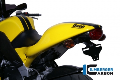 Support de plaque dimmatriculation carbone Ilmberger Buell XB 12 R