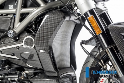 Carbon Ilmberger Wasserkhlerabdeckung Set Ducati XDiavel