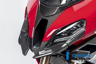 Carbon Ilmberger Verkleidungsmittelteil oben, Lufteinlass BMW S 1000 XR