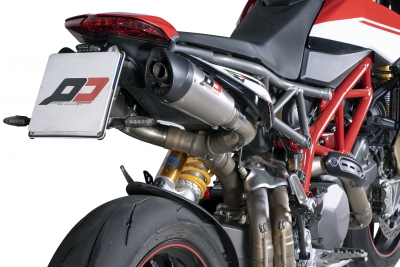 Uitlaat QD Twin Titan Gunshot Ducati Hypermotard 950