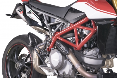 Auspuff QD Twin Titan Gunshot Ducati Hypermotard 950