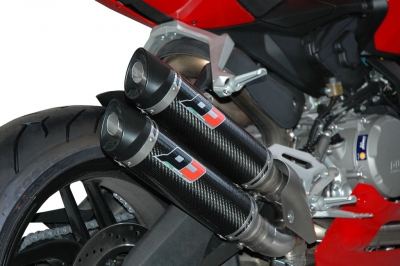 Scarico QD Twin Carbon Ducati Panigale 959