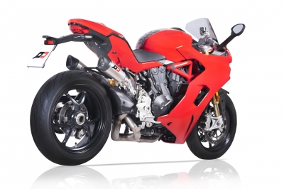 Auspuff QD Twin Titan Gunshot Ducati Supersport 939(gem�ss QD nicht lieferbar)