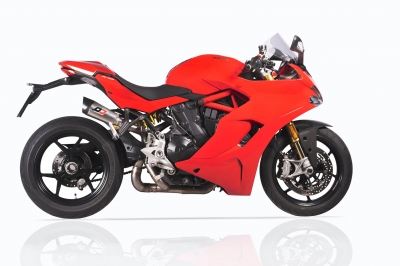 Auspuff QD Twin Titan Gunshot Ducati Supersport 939(gem�ss QD nicht lieferbar)