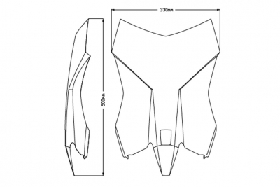 Puig touring screen KTM Adventure 390