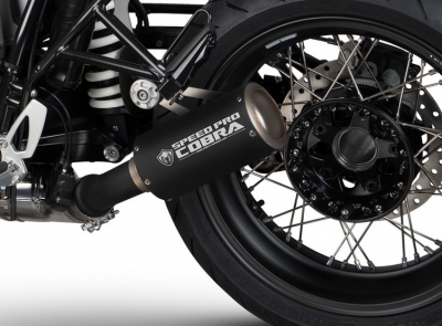 Auspuff Cobra SP1 Black Series BMW R NineT (Cobra automatisch deaktiviert)