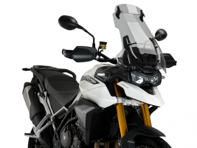 Puig touring screen with visor attachment Triumph Tiger Sport 850