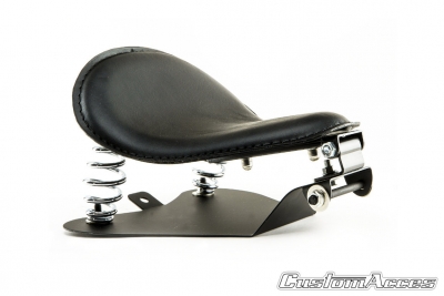 Custom Acces Solo Seat Old School Harley Davidson Sportster