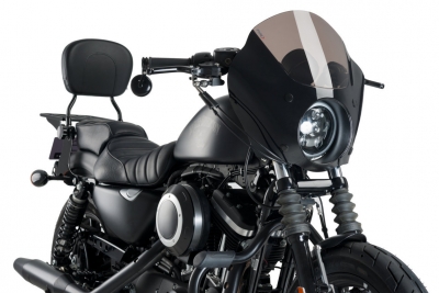 Custom acces voorkuip slangenoog Harley Davidson Sportster 883 Iron