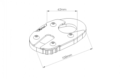 Puig Staat Widener Yamaha MT-03