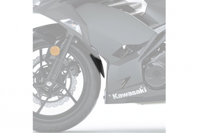 Puig front wheel mudguard extension Kawasaki Ninja 400