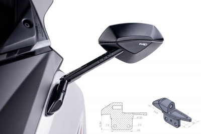Espejo retrovisor Puig Hypernaked Yamaha T-Max