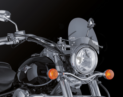 Custom Acces Touring parabrezza Roadster Harley Davidson Sportster 883 Superlow