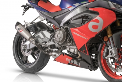 Sistema di scarico QD Tri Cone completo Aprilia RS 660