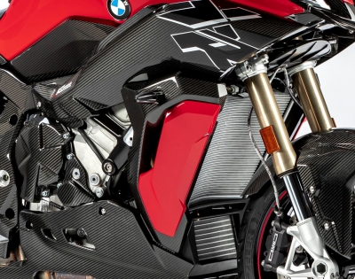 Carbon Ilmberger Sidokpa vattenkylare kpa set fr original sidopaneler BMW S 1000 XR