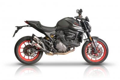 Exhaust QD Twin Titan Gunshot Ducati Monster 937
