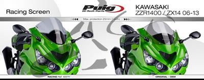 Parabrezza Puig Racing Kawasaki ZZR 1400