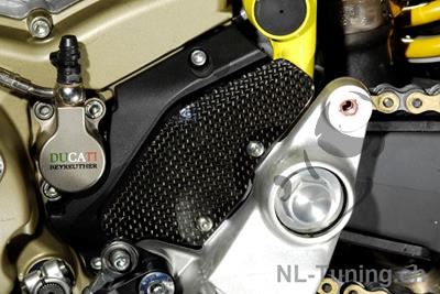 Carbon Ilmberger Ritzelabdeckung Ducati Hypermotard 1100