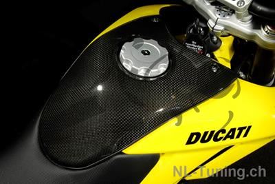 Tapa depsito carbono Ilmberger Ducati Hypermotard 1100