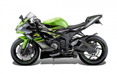 Performance Auspuffhalter Kawasaki ZX-6R