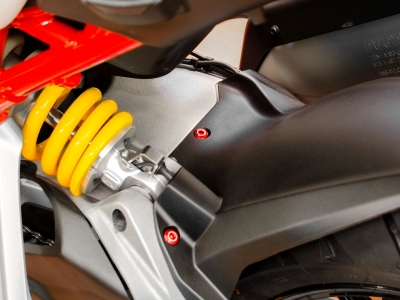 Ducabike Hinterradabdeckung Schrauben Kit Ducati Multistrada V4
