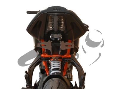 License plate holder KTM RC 390