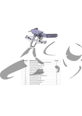 Support de plaque dimmatriculation KTM Duke 690