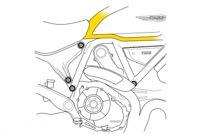 Puig Chassisstoppen Ducati Scrambler 1100