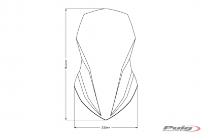 Puig Tourenscheibe Honda NC 750 X