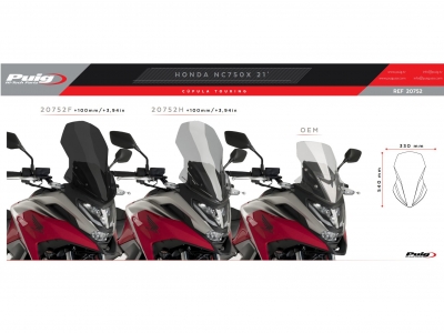Disco de turismo Puig Honda NC 750 X