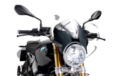 Puig Retro windscherm carbonstyle BMW R NineT