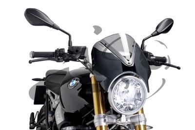 Puig Retro windscherm carbonstyle BMW R NineT