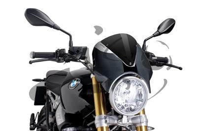 Puig Retro windscherm carbonstyle BMW R NineT