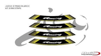 Puig rim bed sticker Racing