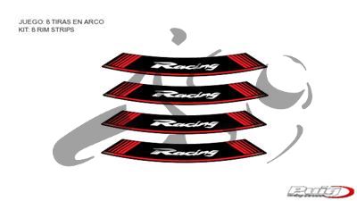 Puig rim bed sticker Racing