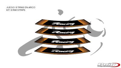 Puig rim bed sticker Racing
