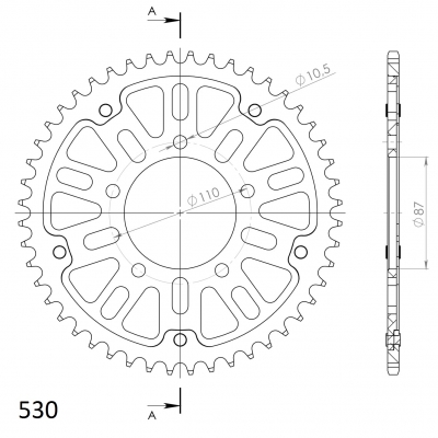 Supersprox Stealth sprocket Suzuki Bandit 600