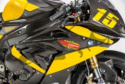 Carbon Ilmberger kit cache rservoir latral BMW S 1000 RR