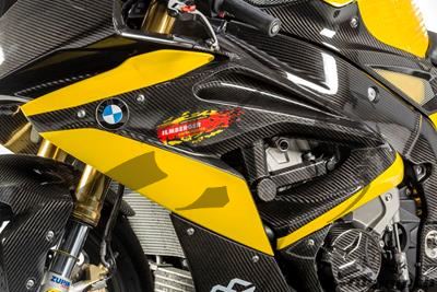 Juego de paneles laterales de carbono Ilmberger BMW S 1000 RR