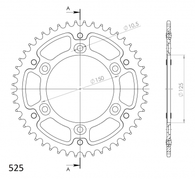 Pin Supersprox Stealth KTM Super Adventure 1290